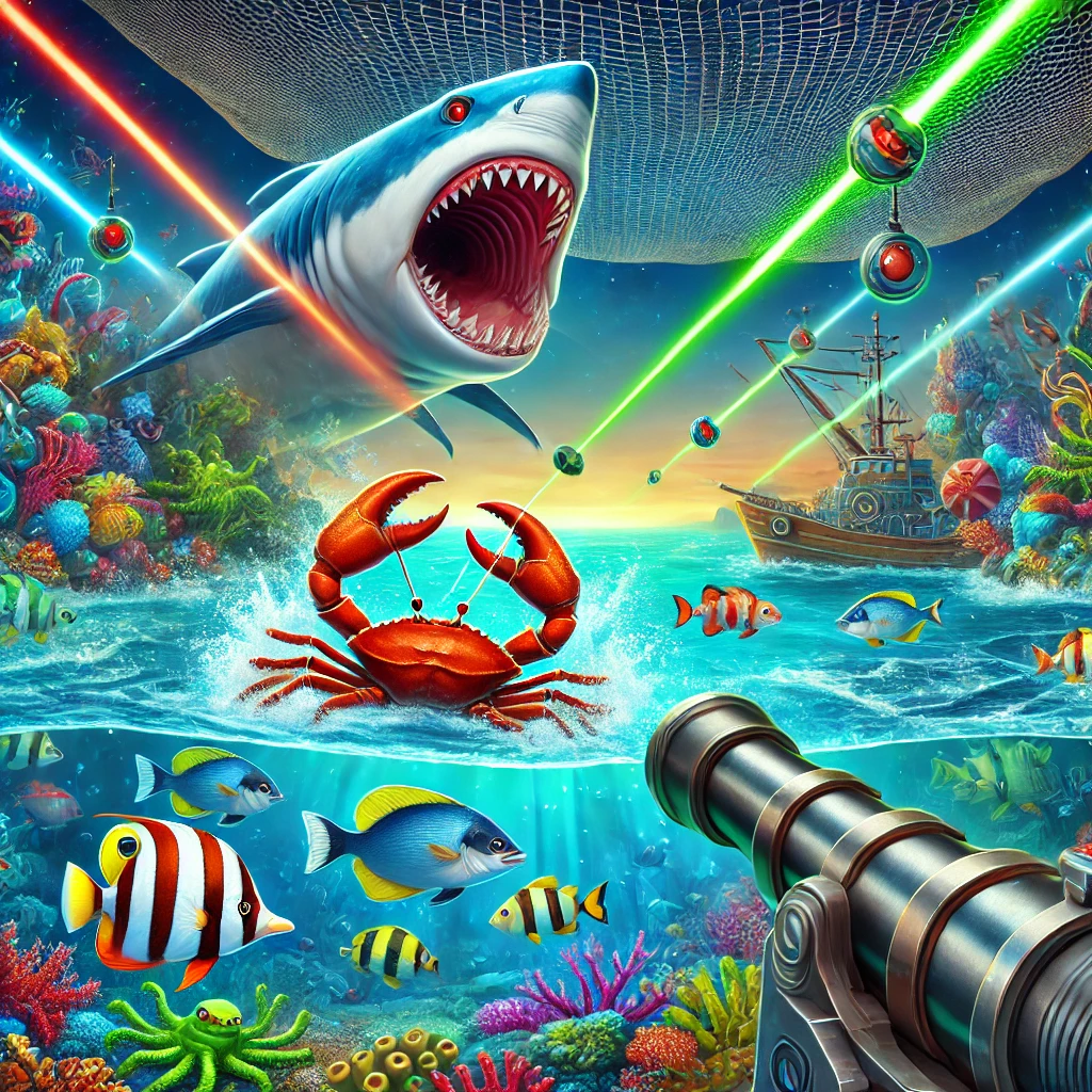 Ocean King –  Pengalaman Arked Memancing Terunggul